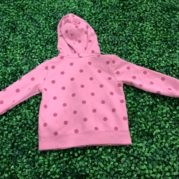 GAP Kids Pink Hoodie with Polka Dots - Picture 2 of 2